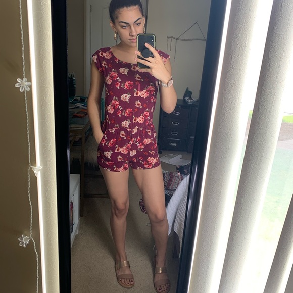 Pink / Purple Romper - Picture 1 of 2